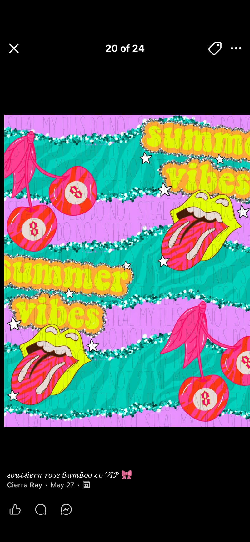 23. Cherry Vibes Pink