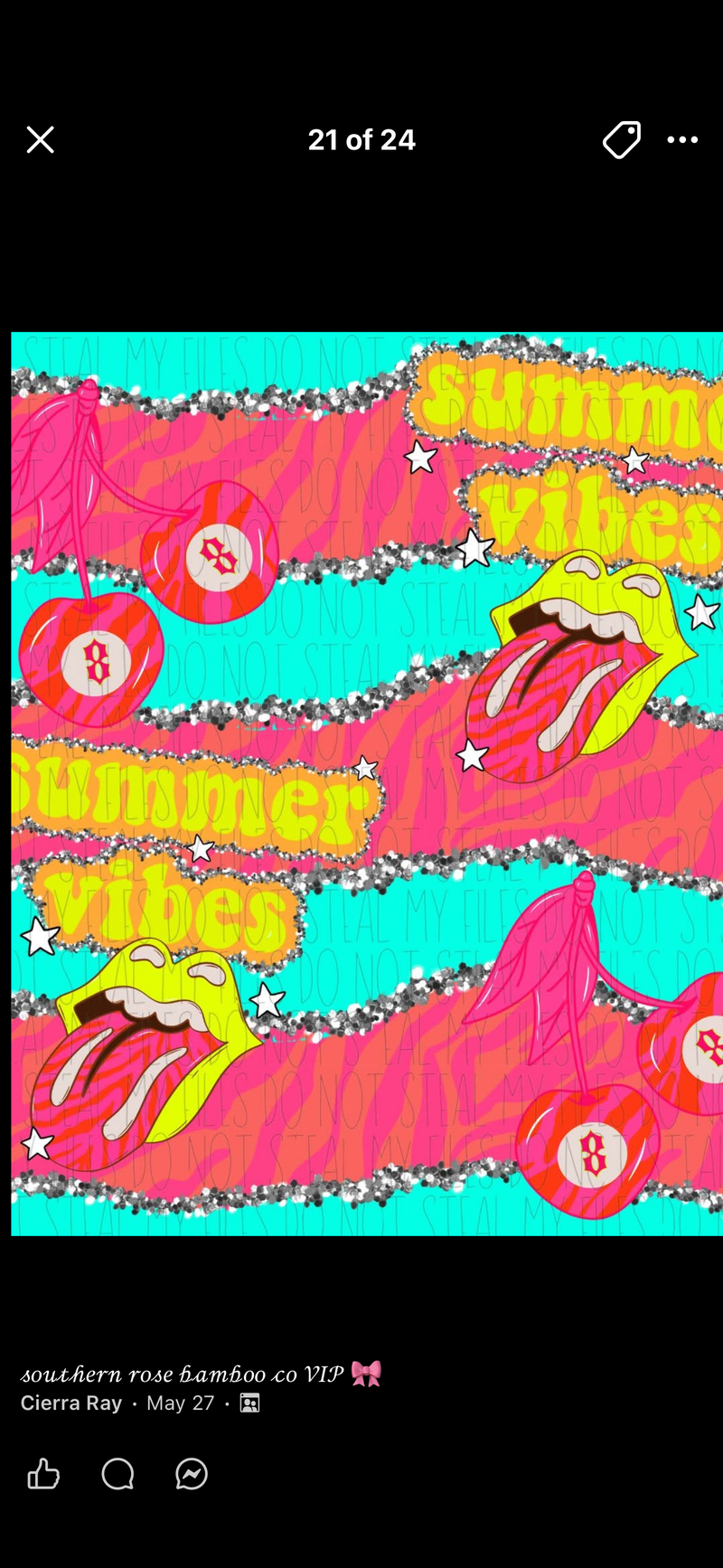 24. Cherry Vibes Red