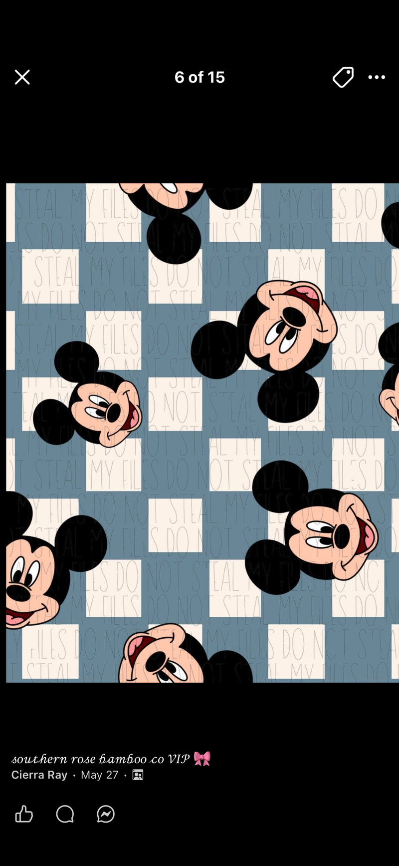 39. Mickey Checkers
