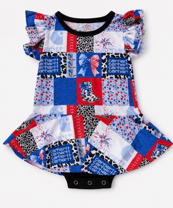 Red white and bow